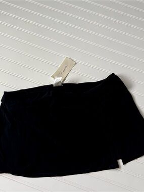 Profile By Gottex Black Swim Skirt w side split